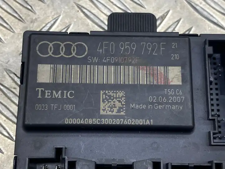 Audi A6 S6 C6 4F (2004 - 2008) 4F0959792F Блок управления дверью — фото 2