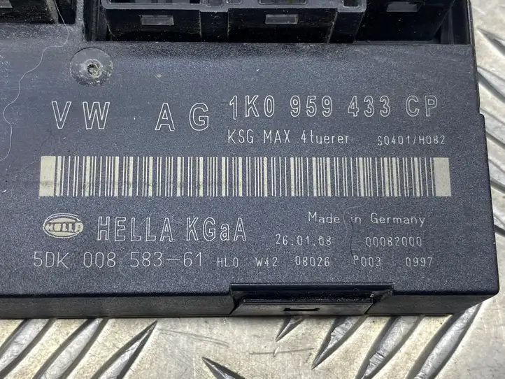 Skoda Octavia Mk2 (1Z) (2004 - 2013) 1K0959433CP Модуль комфорта — фото 2