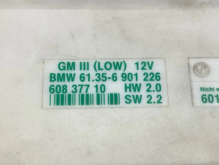 BMW 5 E39 (1996 - 2003) 6010729013UTA Модуль комфорта — фото 3