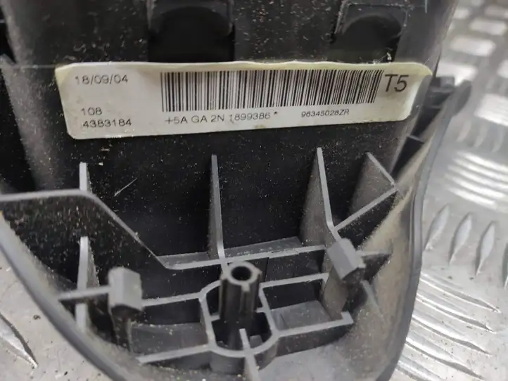 Peugeot 307 CC (2001 - 2005) 1899386 Подушка безопасности руля — фото 4