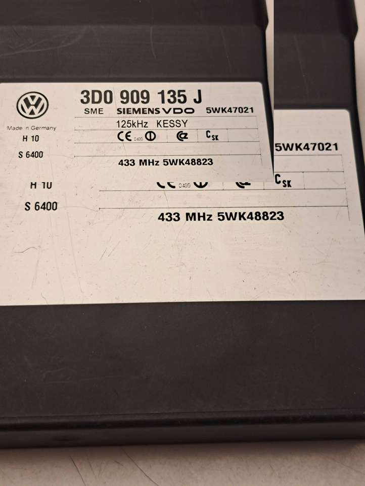 Porsche Cayenne (9PA) (2002 - 2010)  5WK47021 Блок управления без ключа