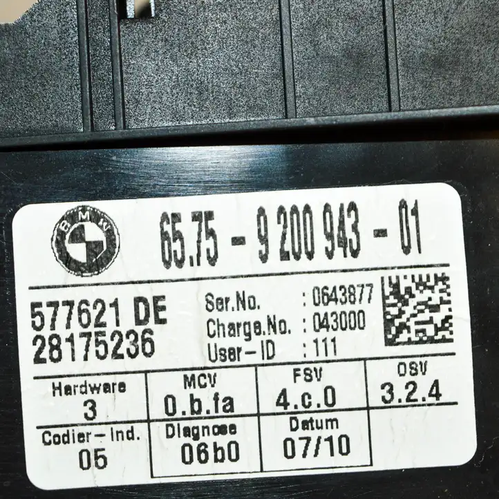 BMW 3 E90 E91 (2005 - 2012) 9200943 Датчик охранной сигнализации — фото 4