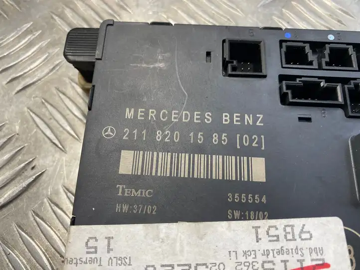 Mercedes-Benz E W211 (2002 - 2009) 2118201585 Блок управления дверью — фото 2