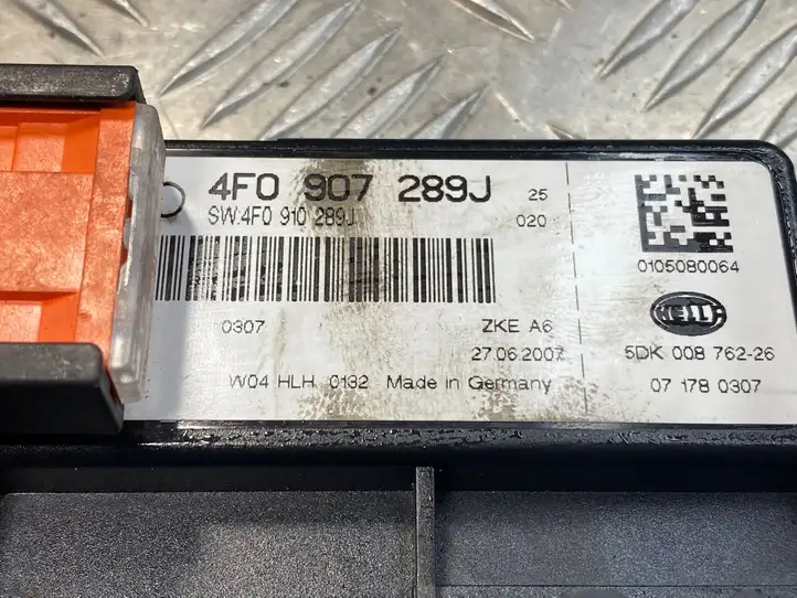 Audi A6 S6 C6 4F (2004 - 2008) 4F0907289J Модуль комфорта — фото 2