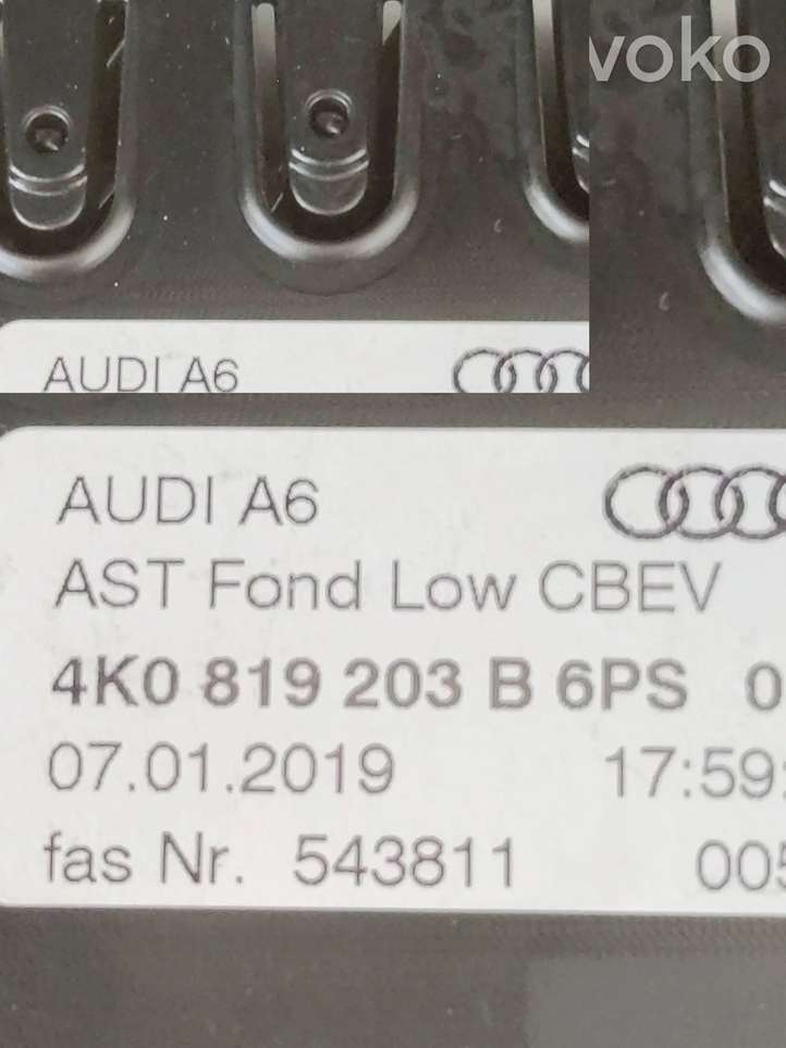 Audi e-tron (2018 - )  4K0819203B Задняя воздушный дефлектор