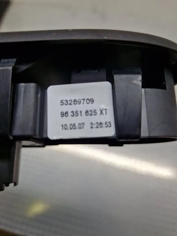 Peugeot 307 CC (2001 - 2005) 96351625XT Блок кнопок стеклоподъемников — фото 2