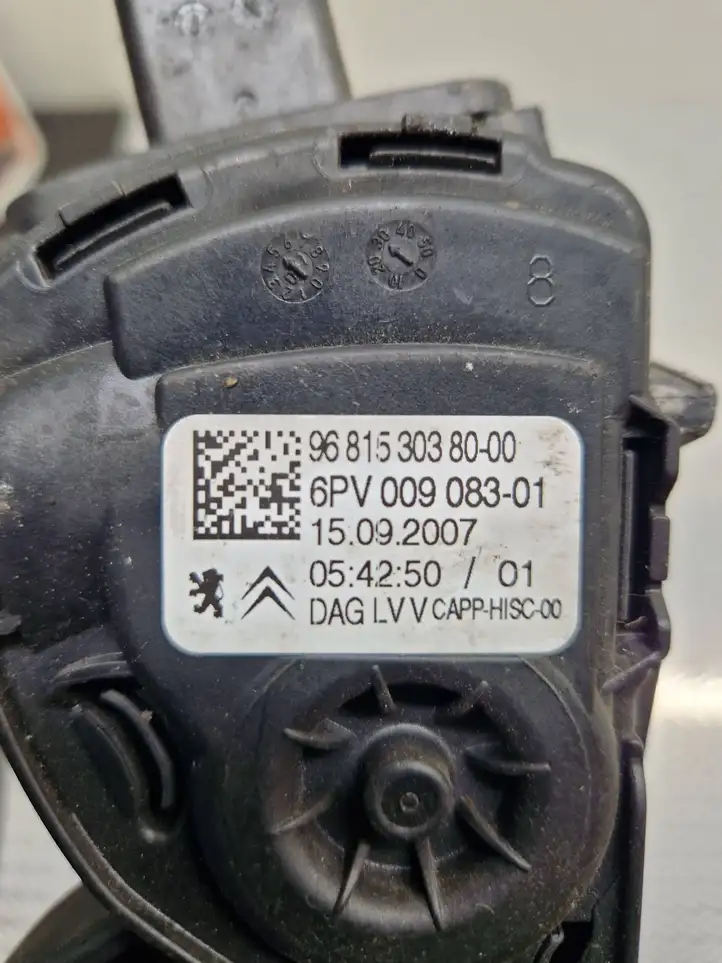 Peugeot 308 (2007 - 2013) 9681530380 Педаль акселератора — фото 2
