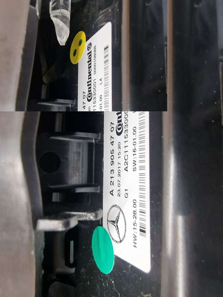 Mercedes-Benz E AMG W213 (2016 - )  A2136806500 Центральная консоль