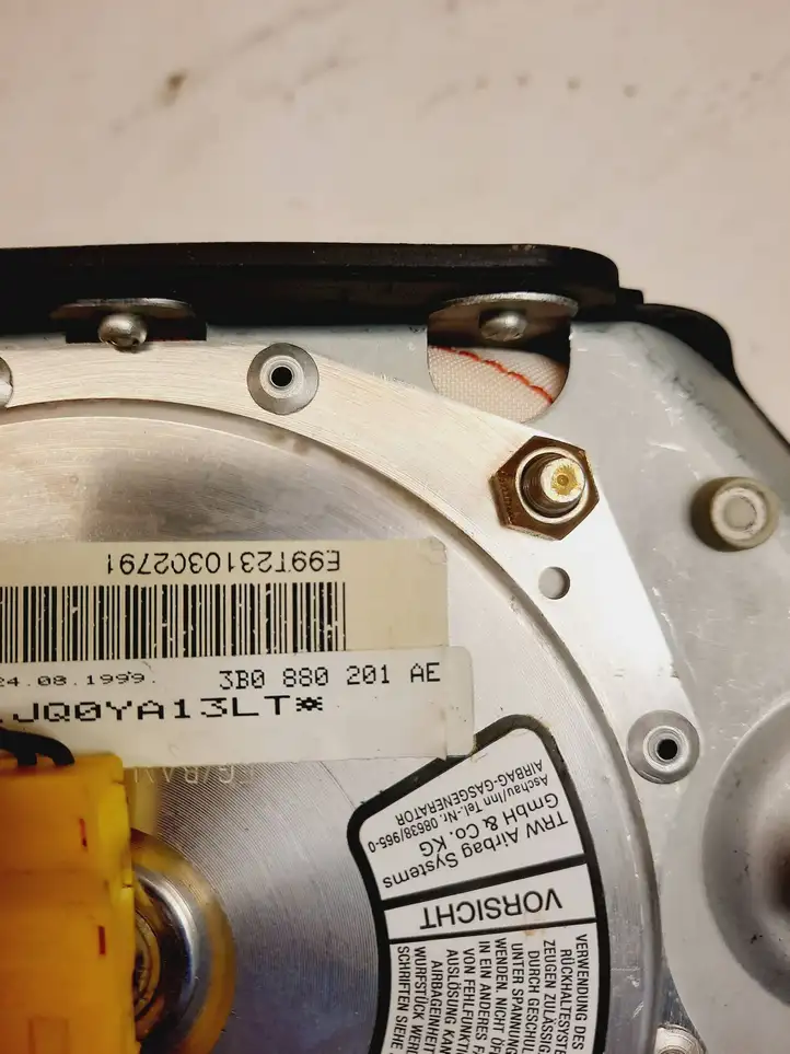Volkswagen Bora (1998 - 2005) 3B0880201AE Подушка безопасности руля — фото 6