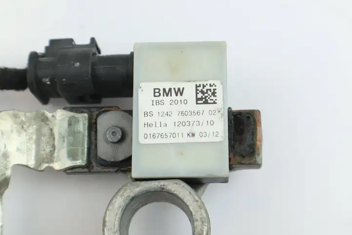 BMW X5 E70 (2006 - 2013) 7603567 Минусовой провод аккумулятора — фото 2