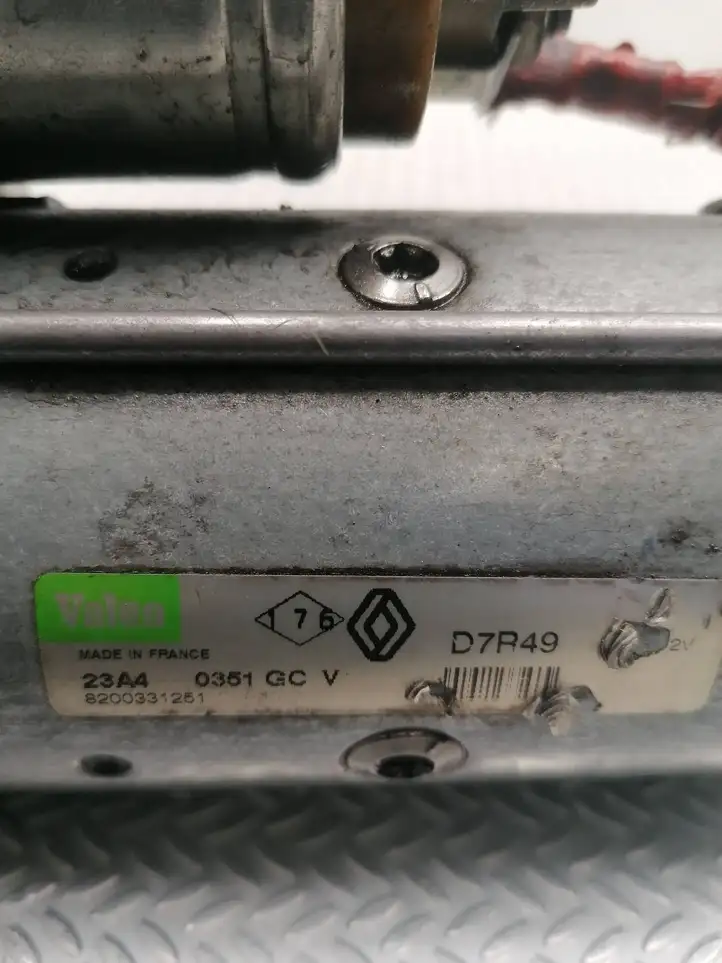 Renault Scenic II - Grand scenic II (2003 - 2006) 8200331251 Стартер — фото 2