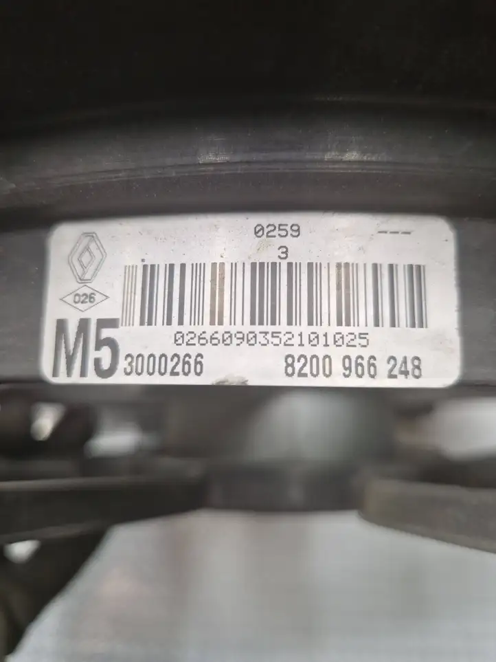 Renault Modus (2007 - 2012) 8200966248 Дифузор радиатора — фото 2