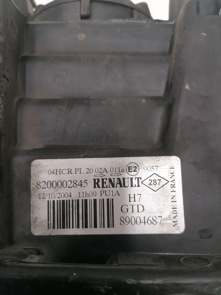 Renault Laguna II (2001 - 2005) 8200002845 Передняя фара — фото 2