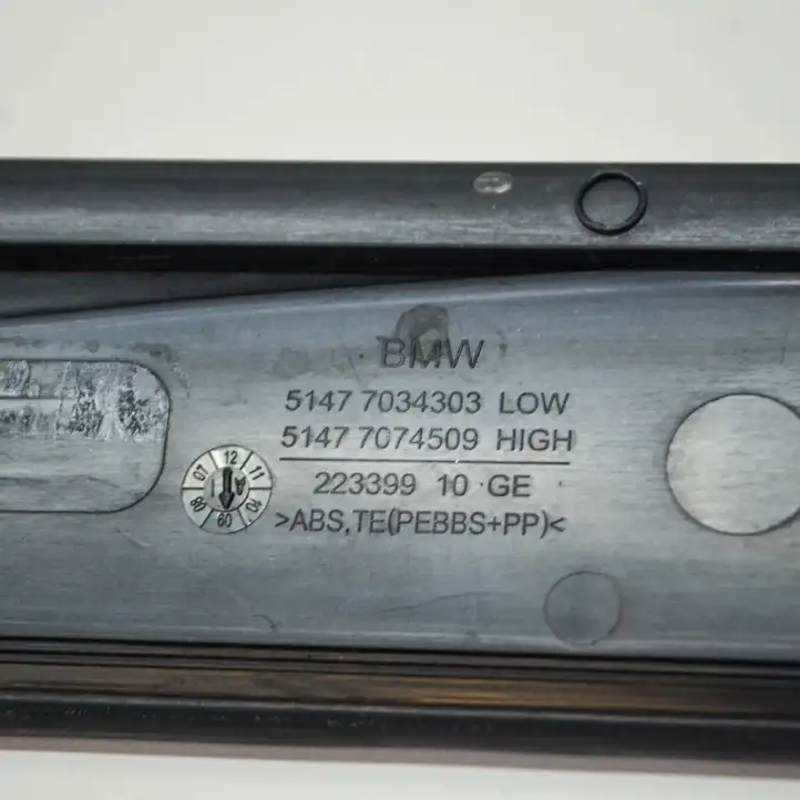 BMW 5 E60 E61 (2004 - 2010) 7074509 Верхняя обшивка стойки B — фото 7