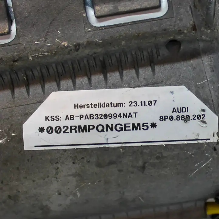 Audi A3/S3 8P (2004 - 2008) 8P0880202 Подушка безопасности пассажира — фото 4
