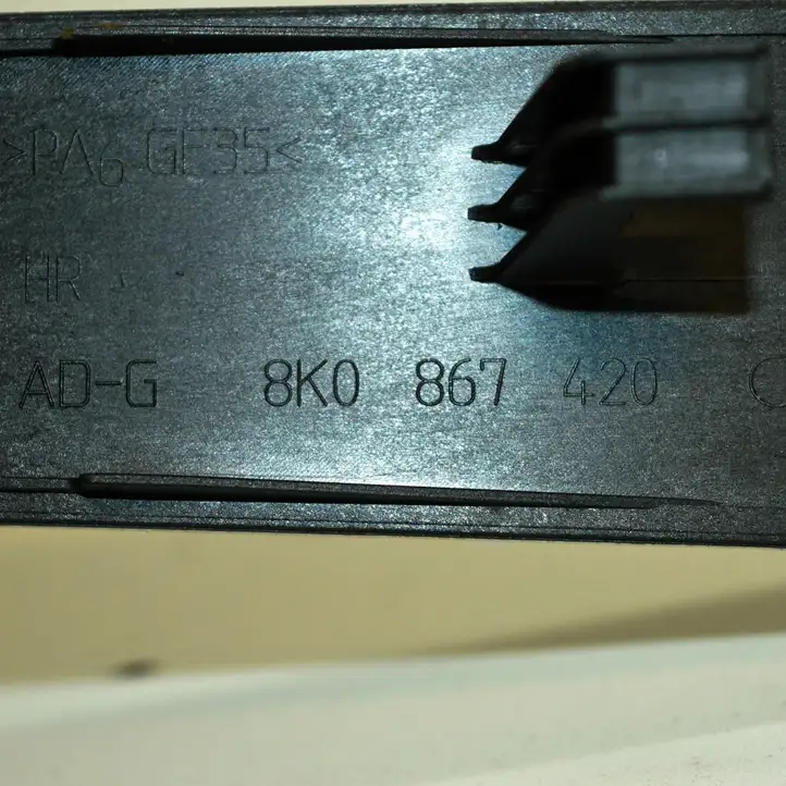 Audi A4 S4 B8 8K (2011 - 2015) 8K0867420 Накладка кнопки стеклоподъемника — фото 6