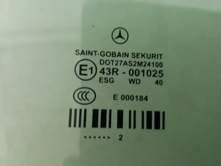 Mercedes-Benz E W212 (2009 - 2016) A2127350210 Стекло задней двери — фото 2