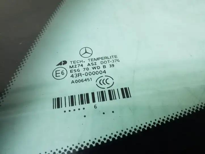 Mercedes-Benz ML W164 (2005 - 2011) A1646701811 Заднее боковое стекло — фото 3