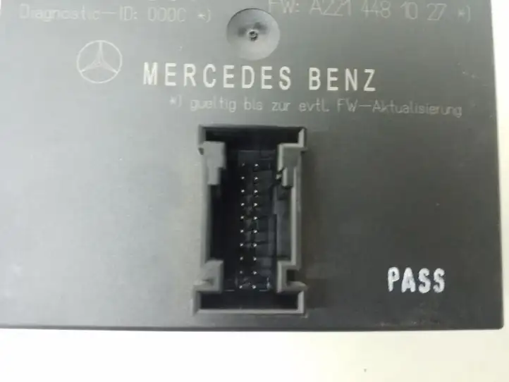 Mercedes-Benz S W221 (2005 - 2013) A2215408845 Прочие блоки управления — фото 3