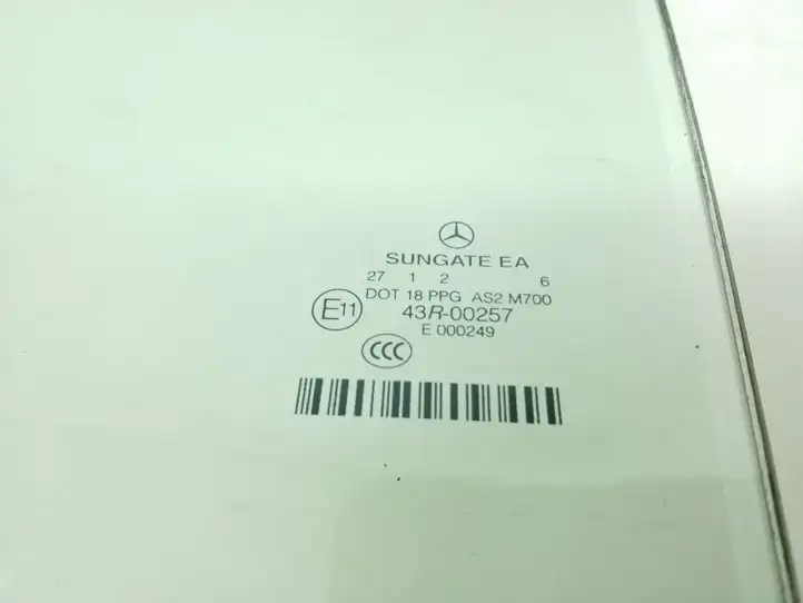 Mercedes-Benz S W221 (2005 - 2013) A2217301718 Стекло задней двери — фото 2