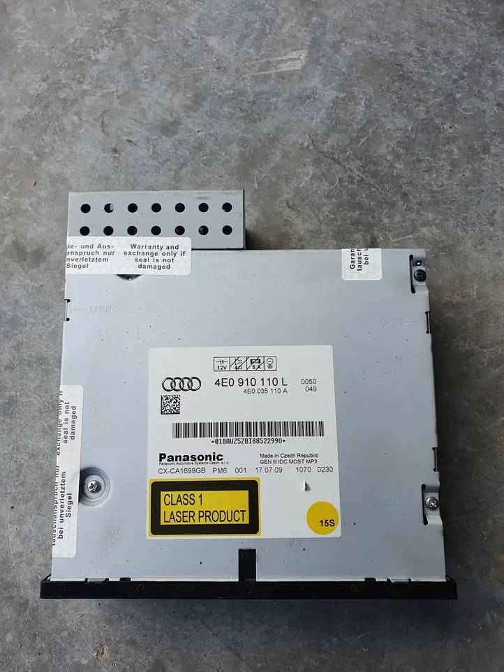 Audi A6 S6 C6 4F (2008 - 2011) 4E0035110A CD/DVD чейнджер — фото 3
