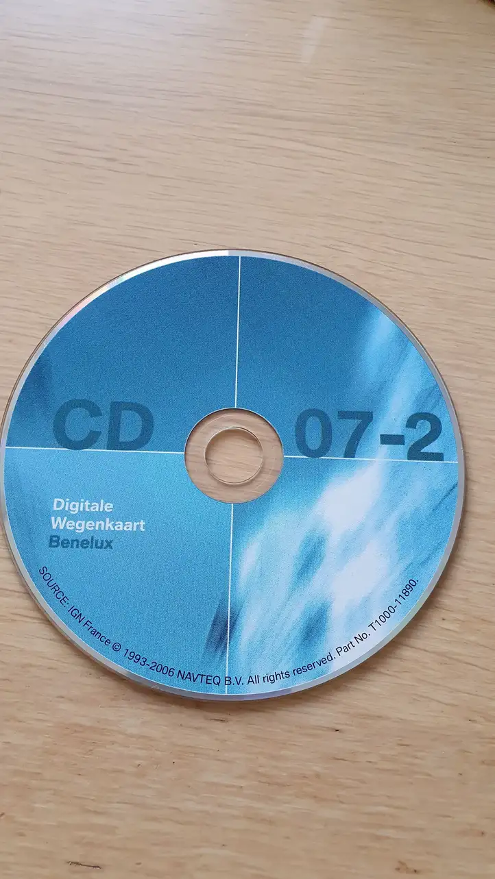BMW X5 E53 (1999 - 2006) T100011890 Навигационные карты CD/DVD — фото 1