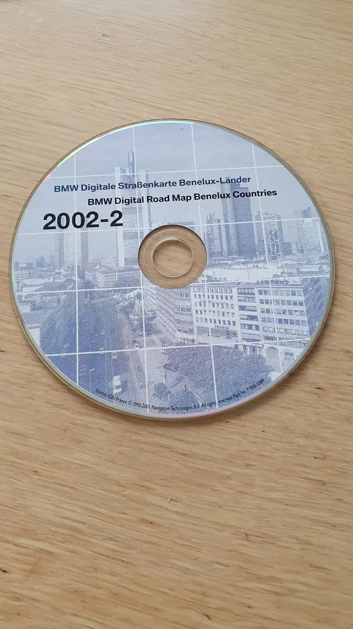BMW 3 E46 (1998 - 2005) T10005389 Навигационные карты CD/DVD — фото 1