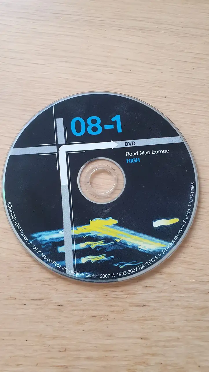 BMW 3 E46 (1998 - 2005) T100012668 Навигационные карты CD/DVD — фото 1