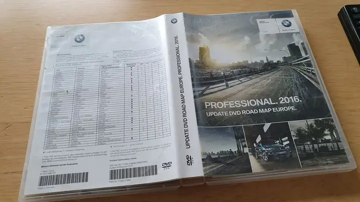BMW 5 E60 E61 (2004 - 2010) T100023888 Навигационные карты CD/DVD — фото 3