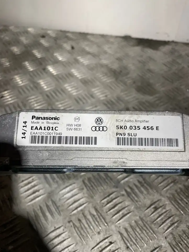 Volkswagen Tiguan (2011 - 2016) 5K0035456E Усилитель звука — фото 4