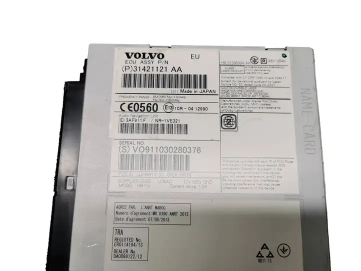 Volvo V60 (2013 - 2018) P31421121AA Магнитола / мультимедийная система — фото 5