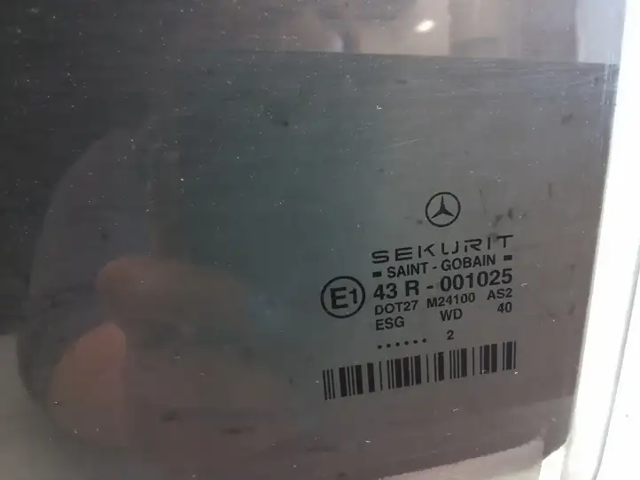 Mercedes-Benz E W211 (2002 - 2009) 43R001025 Стекло задней двери — фото 2