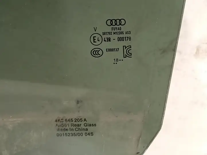 Audi A6 S6 C8 4K (2018 - ) 4K5845205A Стекло задней двери — фото 3