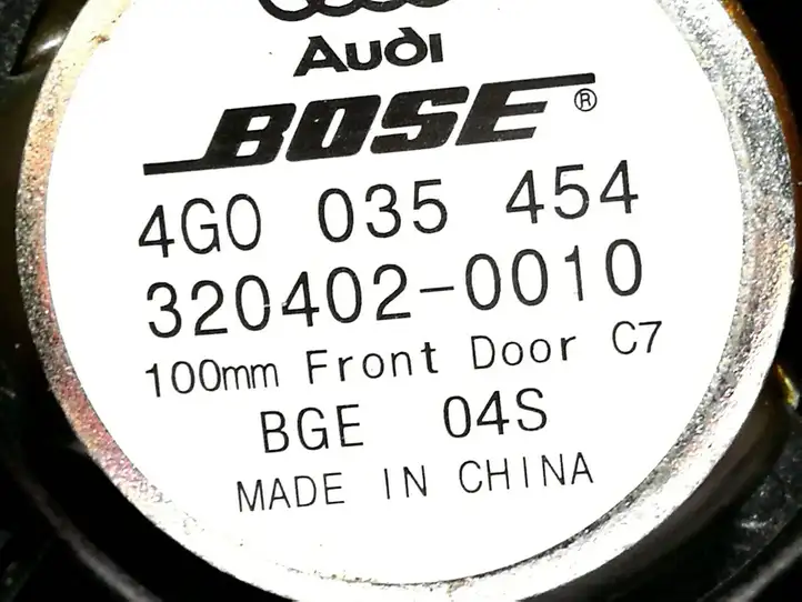 Audi A7 S7 4G (2010 - 2014) 4G0035454 Динамики передних дверей — фото 3