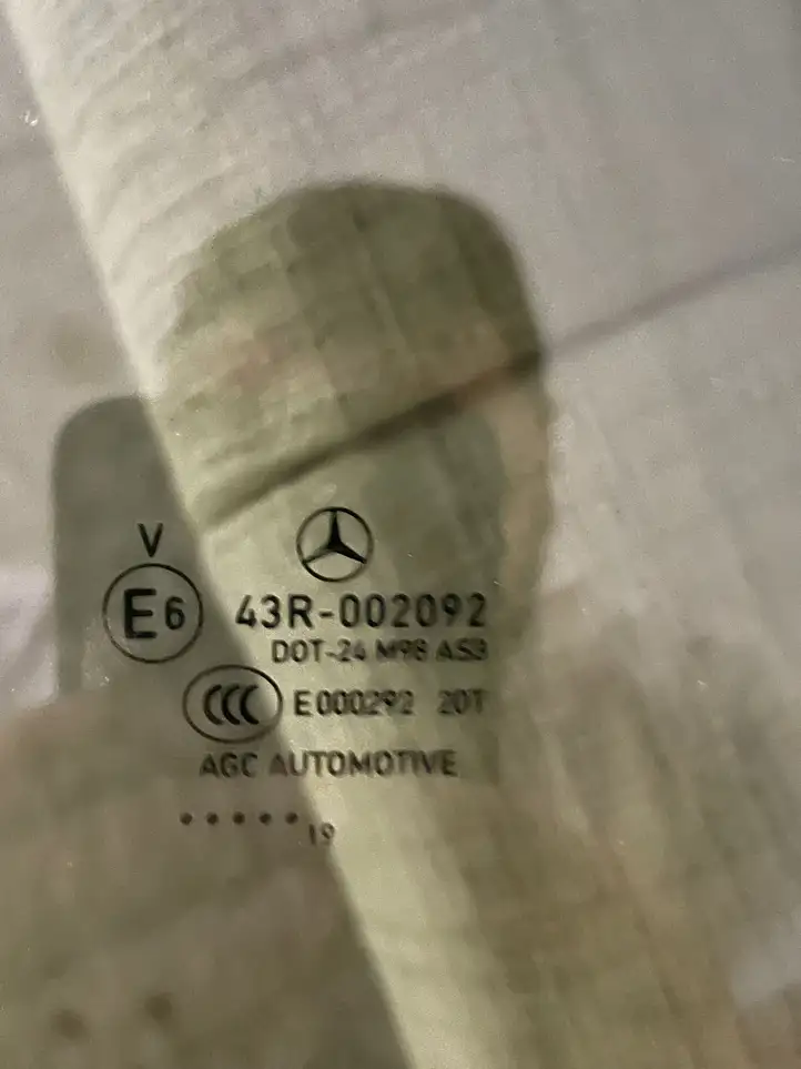 Mercedes-Benz GLC AMG (2019 - ) A2537350600 Стекло задней двери — фото 5