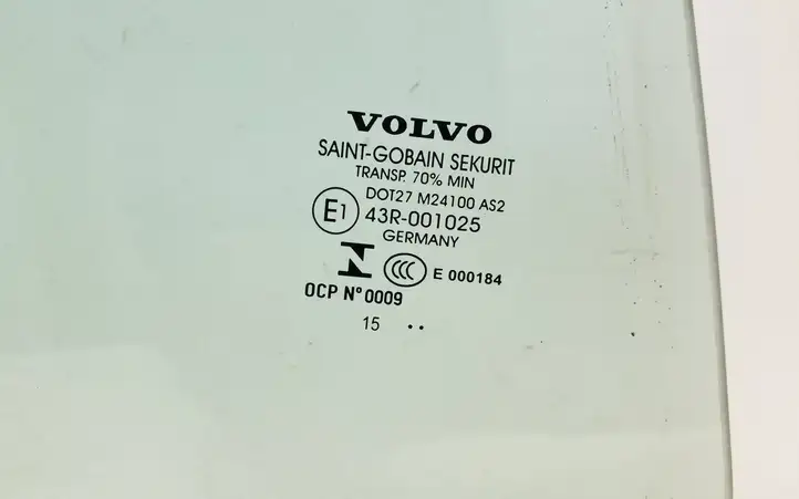 Volvo V60 (2013 - 2018) 43R001025 Стекло задней двери — фото 3