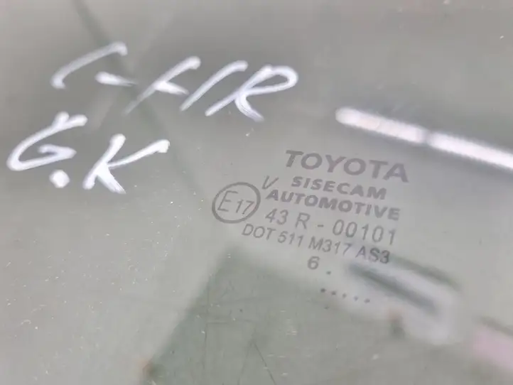 Toyota C-HR I (2016 - 2022) AS3 Стекло задней двери — фото 3
