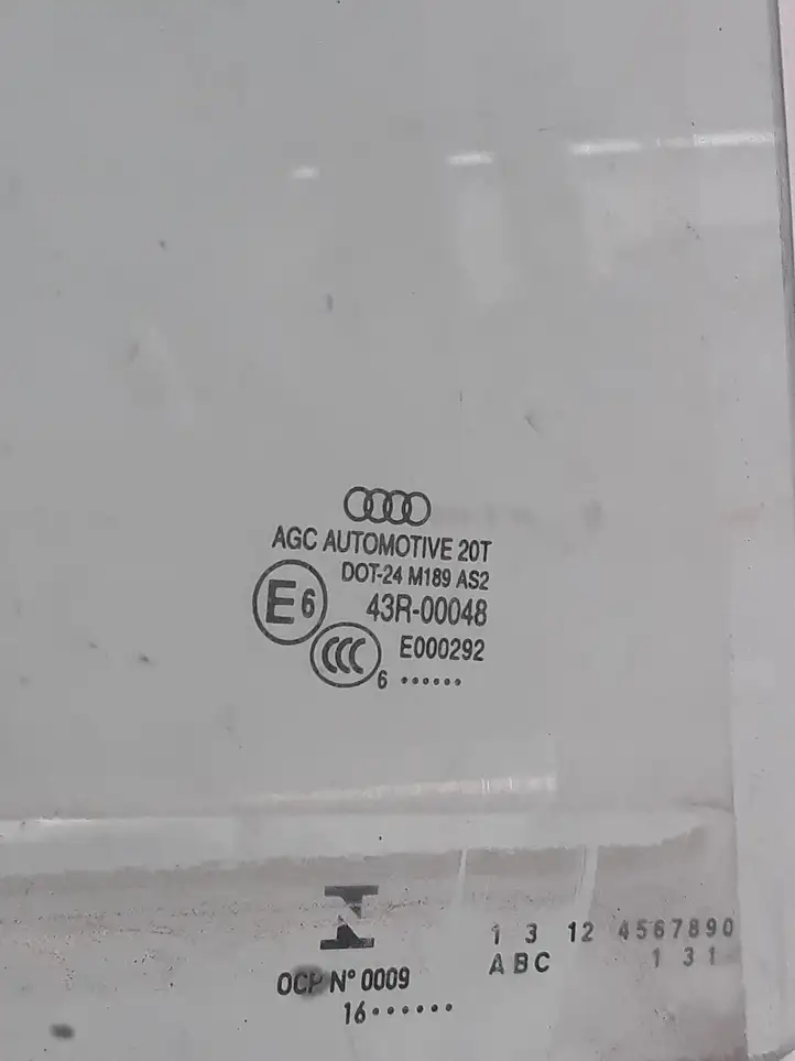 Audi Q5 SQ5 (2012 - 2017) AS2 Стекло задней двери — фото 2