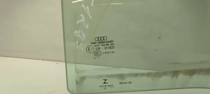 Audi A4 S4 B9 8W (2019 - ) 43R011025 Стекло задней двери — фото 3