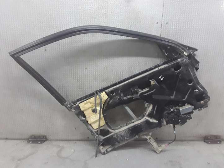 4A0959801B Audi A6 S6 C4 4A Priekinio el. lango pakėlimo mechanizmo komplektas