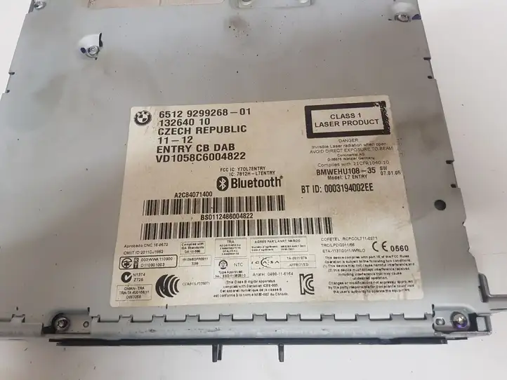 BMW 3 F30 F35 F31 (2012 - 2018) 6512929926801 Магнитола / мультимедийная система — фото 6