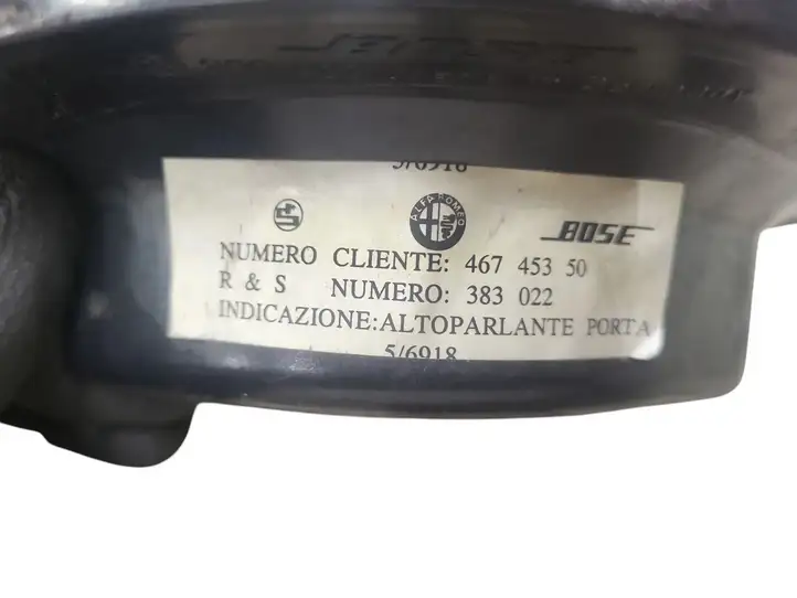 Alfa Romeo 147 (2000 - 2004) 46745350 Динамики передних дверей — фото 4