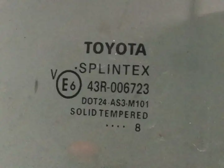 Toyota Avensis T250 (2006 - 2009) AS3 Стекло задней двери — фото 2