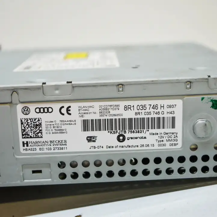 Audi A4 S4 B8 8K (2011 - 2015) 8R1035746H Магнитола / мультимедийная система — фото 9