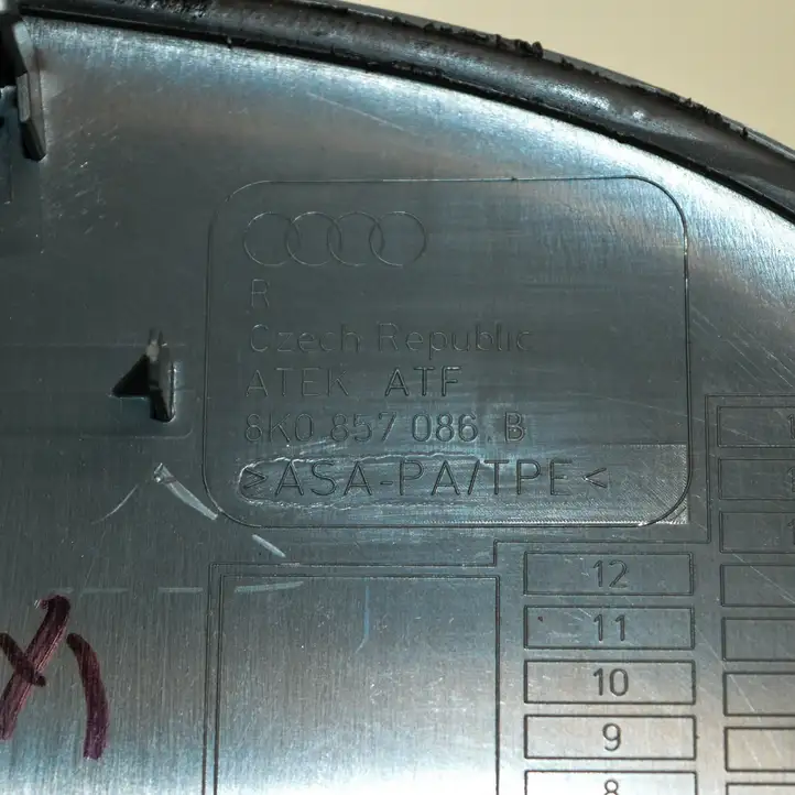 Audi A4 S4 B8 8K (2011 - 2015) 8K0857086B Боковая отделка панели приборов — фото 5