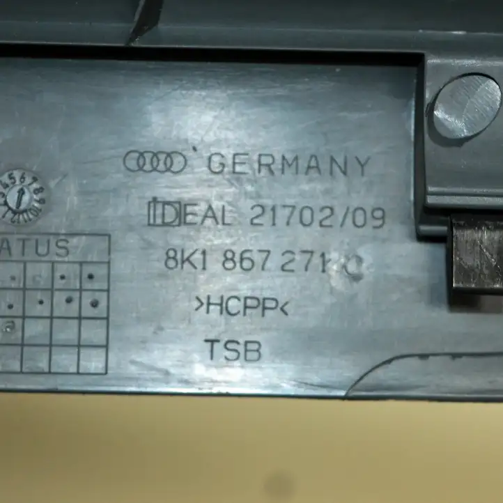 Audi A4 S4 B8 8K (2011 - 2015) 8K1867271C Верхняя обшивка стойки B — фото 5