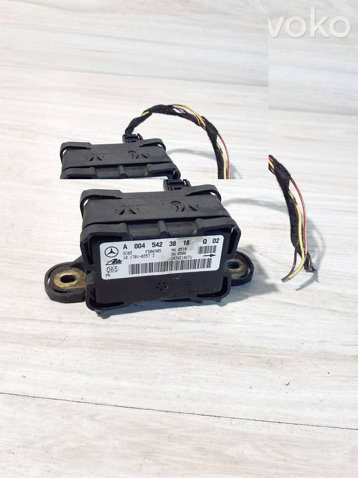 Mercedes-Benz R W251 (2005 - 2013)  A0045423818 Датчик ESP (системы стабильности) (датчик курсовой устойчивости))