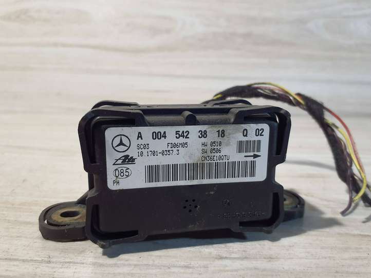 Mercedes-Benz R W251 (2005 - 2013)  A0045423818 Датчик ESP (системы стабильности) (датчик курсовой устойчивости))