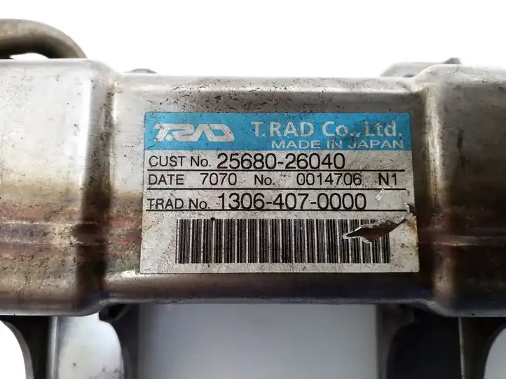 Toyota RAV 4 (XA30) (2006 - 2016) 2568026040 Охладитель клапана EGR — фото 3