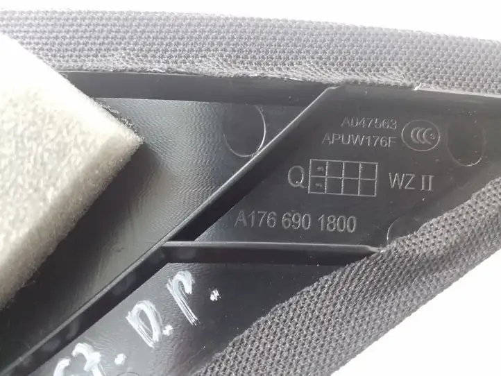 Mercedes-Benz A W176 (2012 - 2018) A17669018009F52 Обшивка стойки A — фото 3